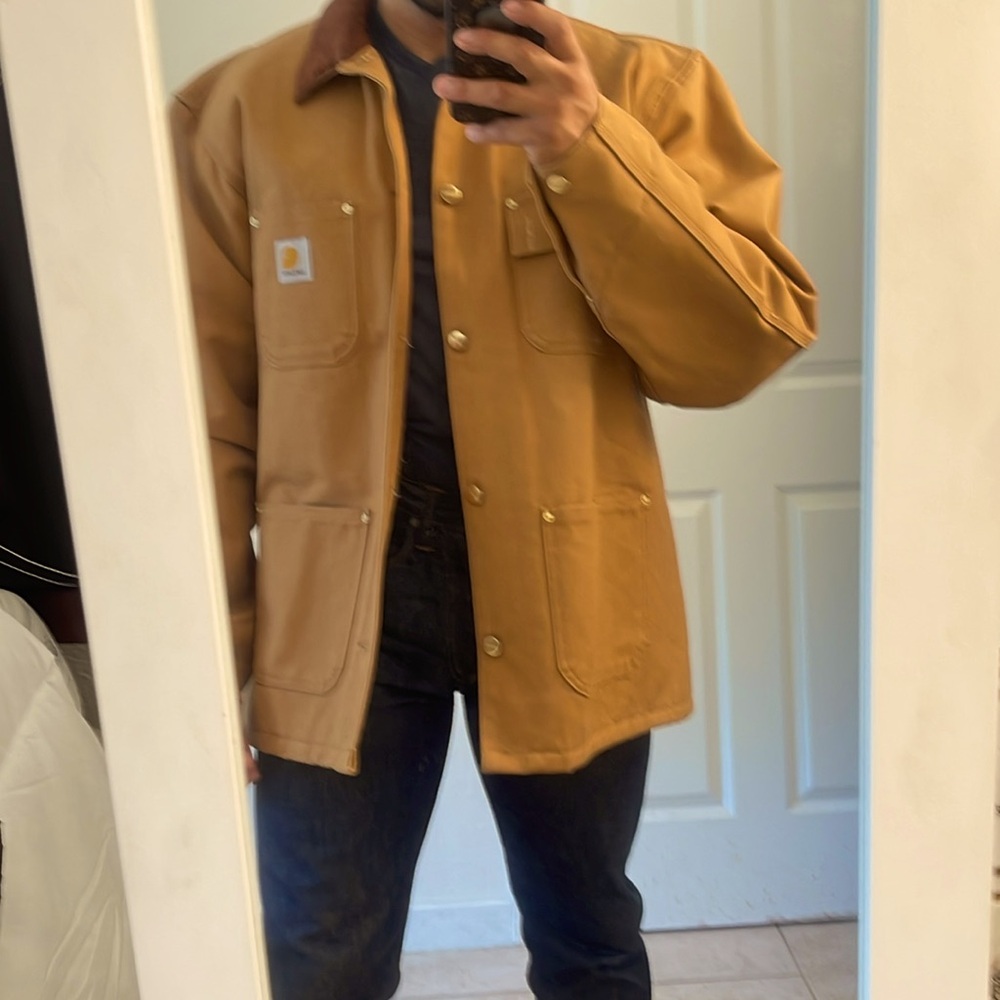 Carhartt  lined chore coat
